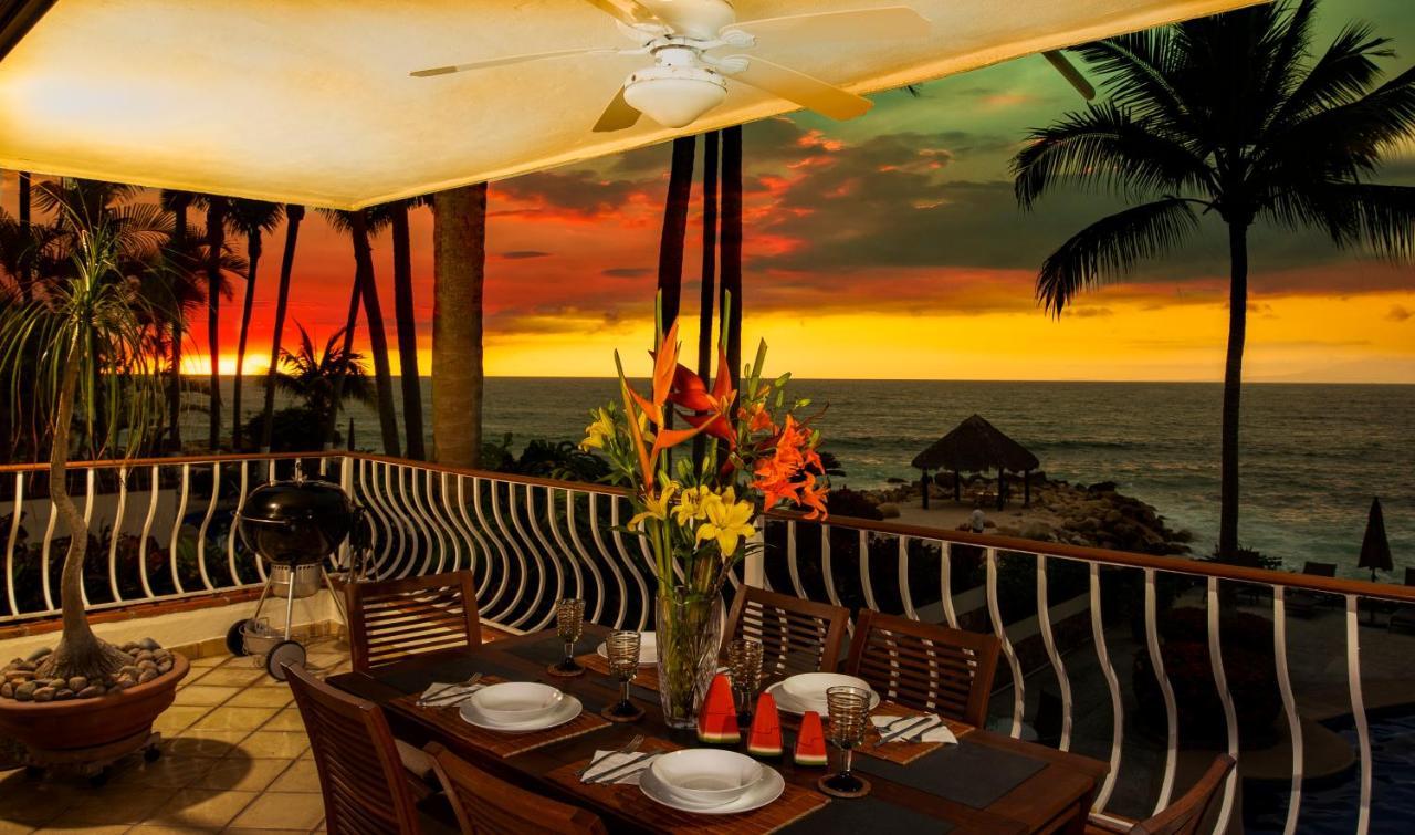 Ocean Front, 3 Bedroom, 3 Bathroom, Casa Natalia, Playa Esmeralda Puerto Vallarta Extérieur photo