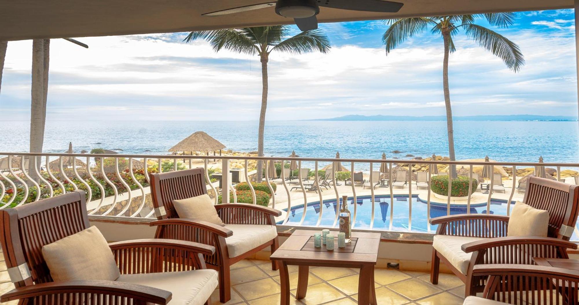 Ocean Front, 3 Bedroom, 3 Bathroom, Casa Natalia, Playa Esmeralda Puerto Vallarta Extérieur photo